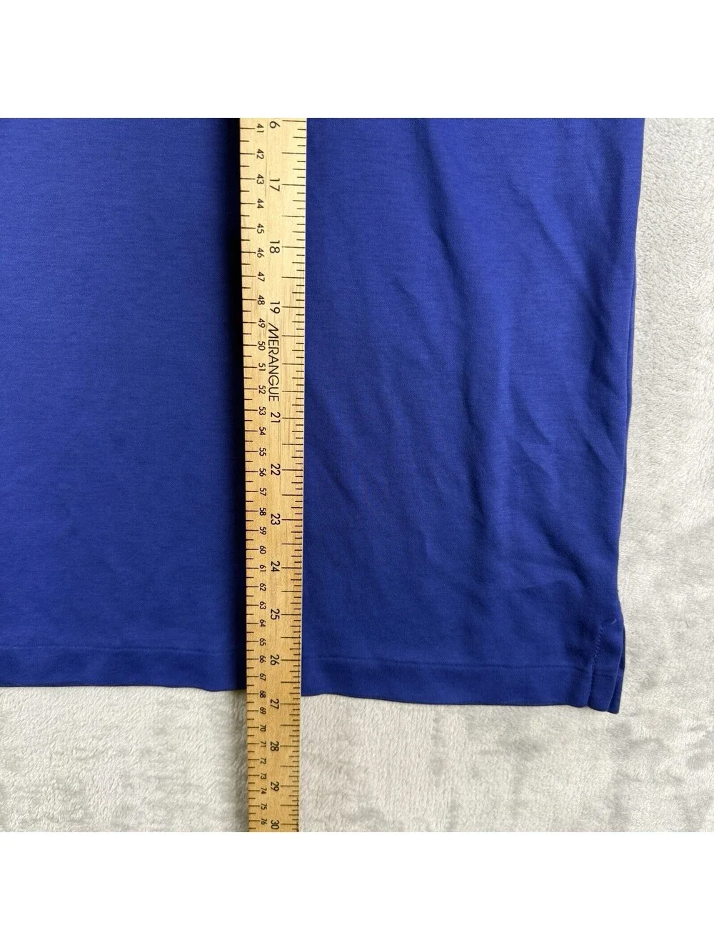 Polo Ralph Lauren Men M Blue Classic Soft Touch Pony Polo Shirt Cotton Preppy